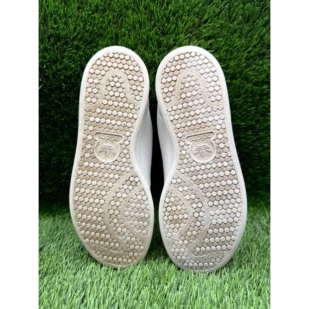 Adidas x Hello Kitty Stan Smith ID7231 Athletic Sneaker Girls 3 White Synthetic